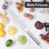 Kitchen Grater Lemon Cheese Spices Stainless Steel Gadgets Grater Flat Grater Long Design Kitch C1F1