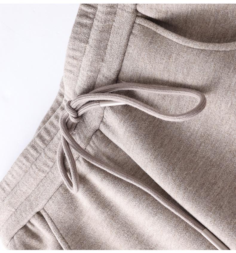 Damen Design Kapuzenpullover & Gerade geschnittene Hosen für den Arbeitsweg Set - Herbst/Winter 2025 Kollektion