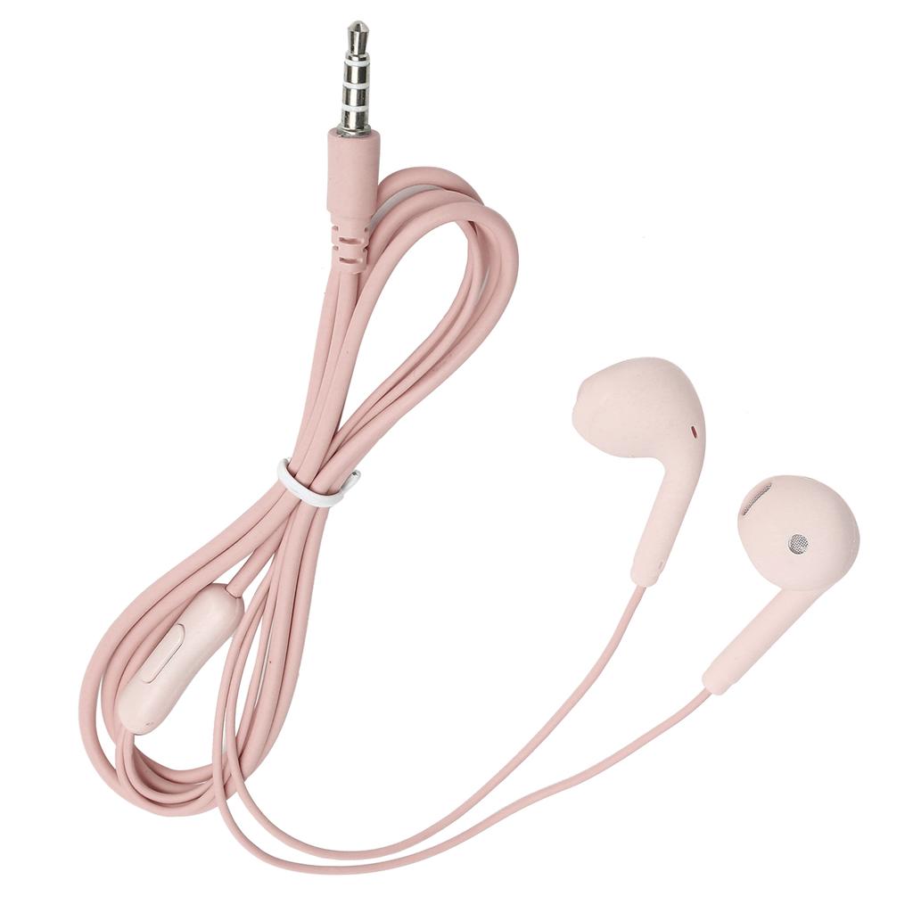 U19 Auricolare Cablato Universale 3.5mm HiFi Cuffie Musicali con Controllo a Filo per Telefono Cellulare