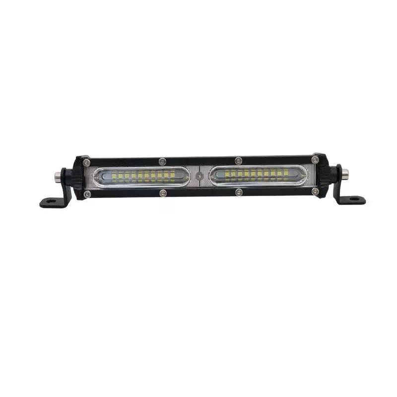 slim LED Light Bar Single Row led Work Lighting Roof Bumper Lamp Offroad for 4x4 Trucks SUV