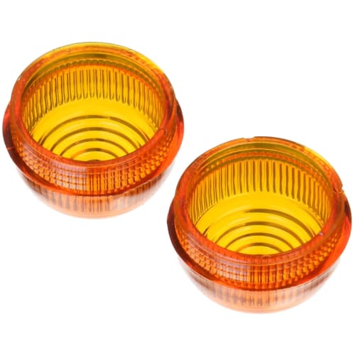 Kijima Turn Signal Lens #300 Amber Set of 2 Round 39 217-4003
