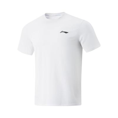 Collection Running Li Ning T-shirt de Running Homme Standard Blanc ATSV471-2