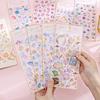 Mnndeoo Sea Creature 3D Puffy Glitter Foil and Constellation Colorful for Planner Decoration Stickers, 6-Piece Set, Stickers, Stamping, Dolphin,