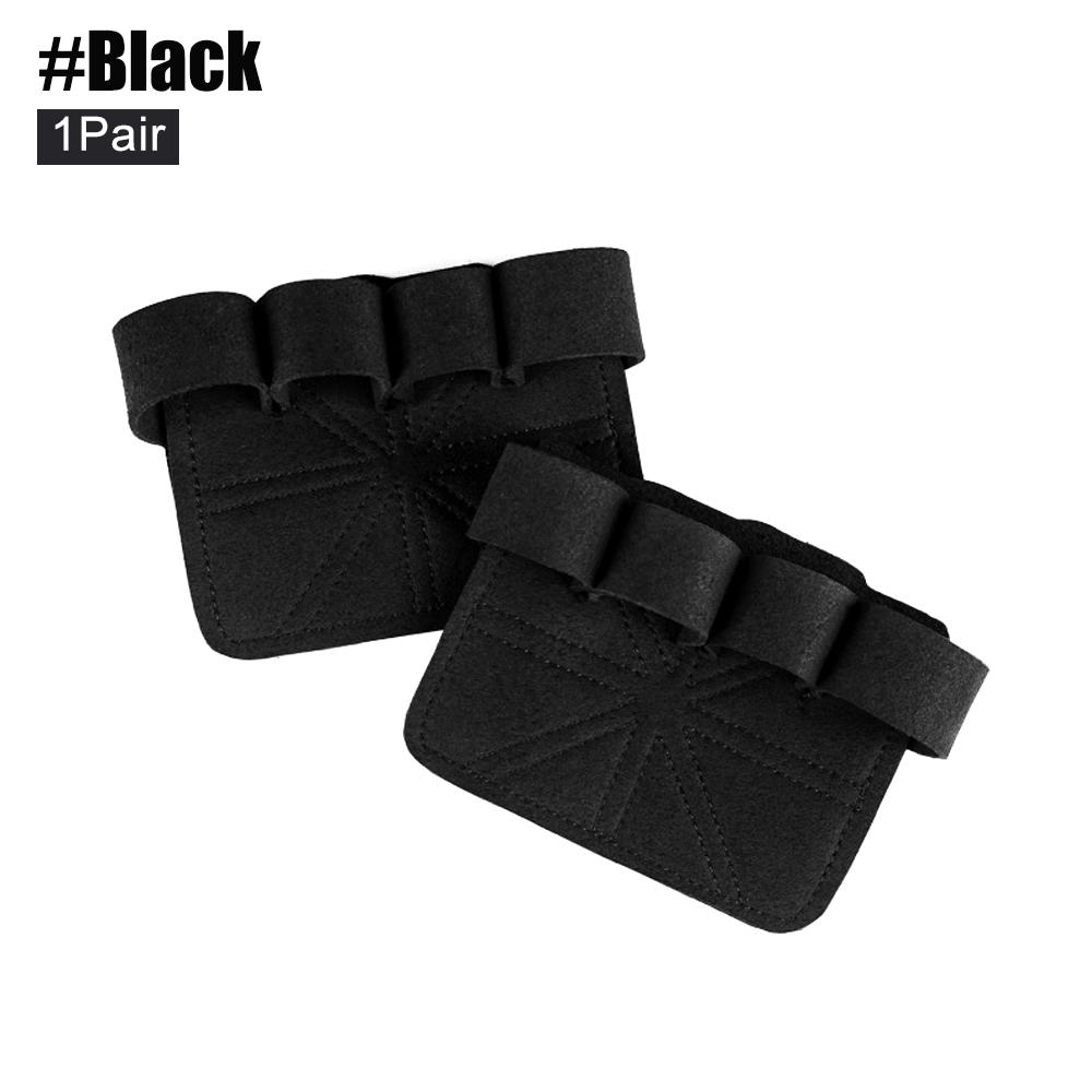 1 Paar Workout-Gewichtheben-Fitness-Studio-Barehand-Handschuhe, Rudern Rutschfester Hornhautschutz Gepolsterter Griff für Cross-Training, Klimmzüge