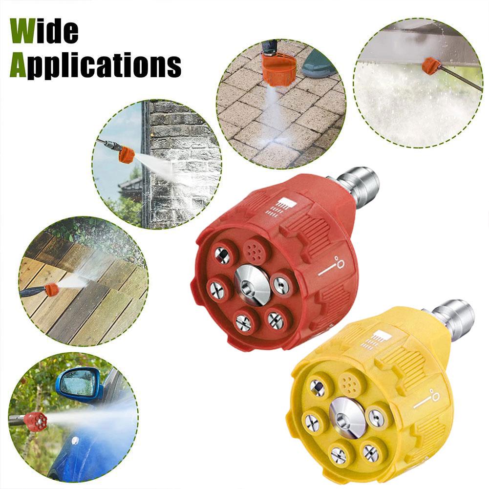 

Новая универсальная насадка для мойки высокого давления 4000 фунтов на квадратный дюйм, чистящее средство для ополаскивания сада 25 15 0, мыло с наконечником N T7N5