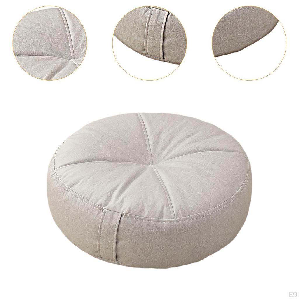 Pernă circulară de podea pentru așezarea acasă și relaxare