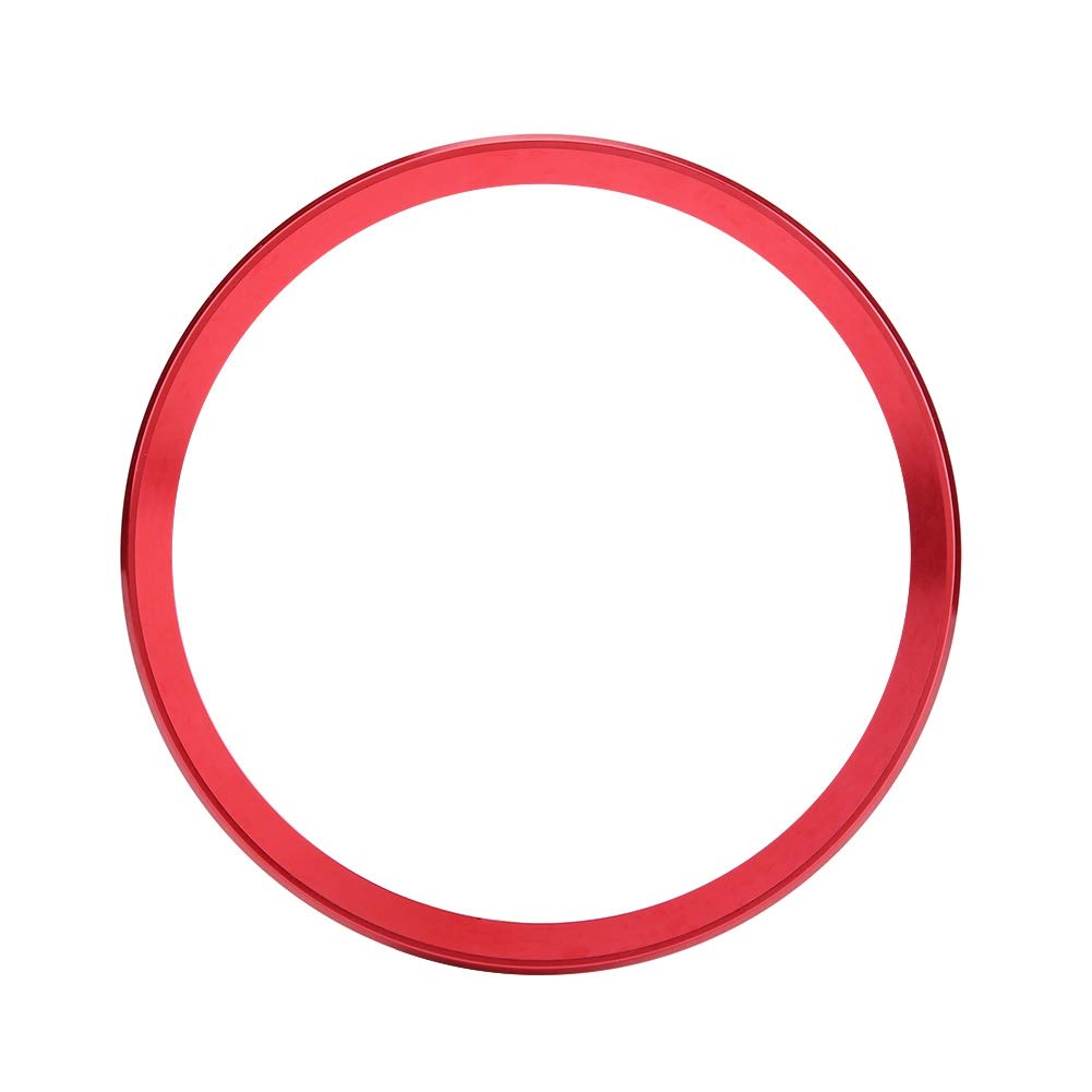 Car Steering Wheel Ring Trim, Exquisite and Unique Aluminum Alloy Steering Wheel Cover Trim