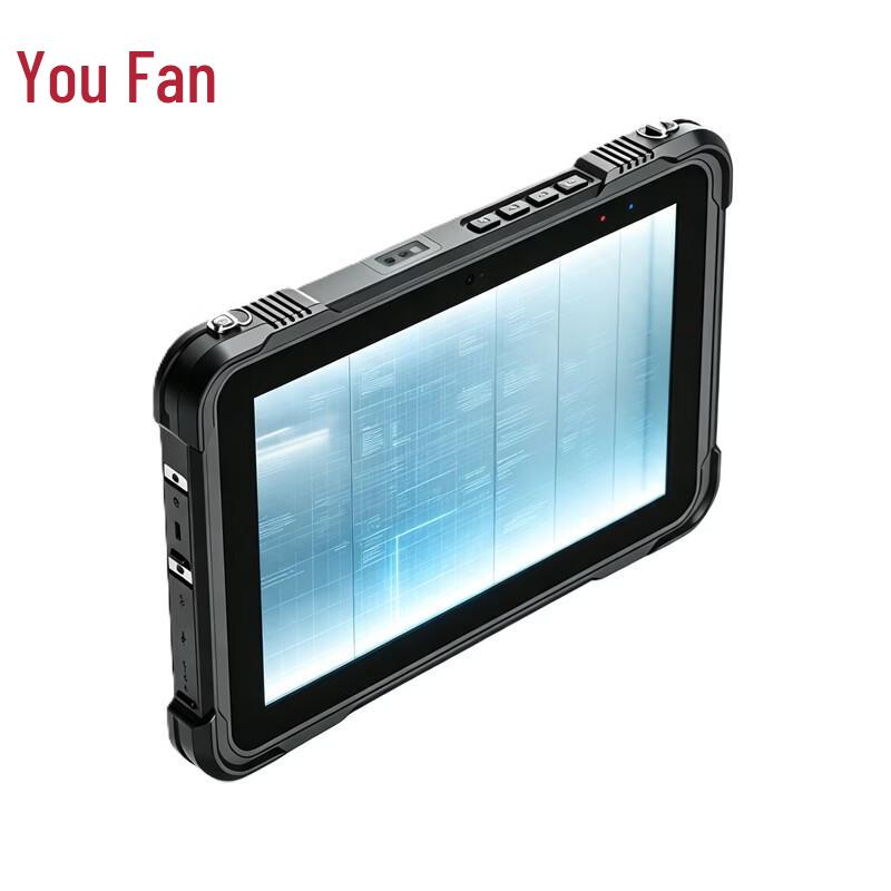 YOUFAN 10.1-inch Rugged Industrial Tablet PC CN plug (adapter included)