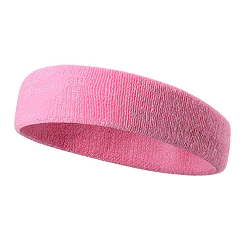 Men Women  Towel Fabric Yoga Headband Sports Sweatband Fashion Outdoor Running Gym Stretch Head Band Hair Band Sports Accessory