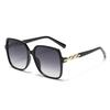 Retro Vintage Cat Eye Women Sunglasses Designer Fashion Black Sun Glasses Big Frame Cool Sexy Female Eyewear  Mujer