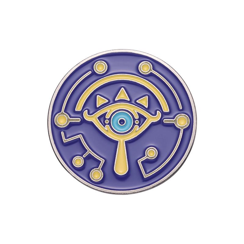 Anime Game Enamel Pins Custom Sword Witch Shield Brooch Lapel Badges Cartoon lement Shield Jewelry Gift for Player