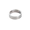Punk Hip Hop Stainless Steel Roman Numeral Ring - European American Street Style Titanium Finger Ring