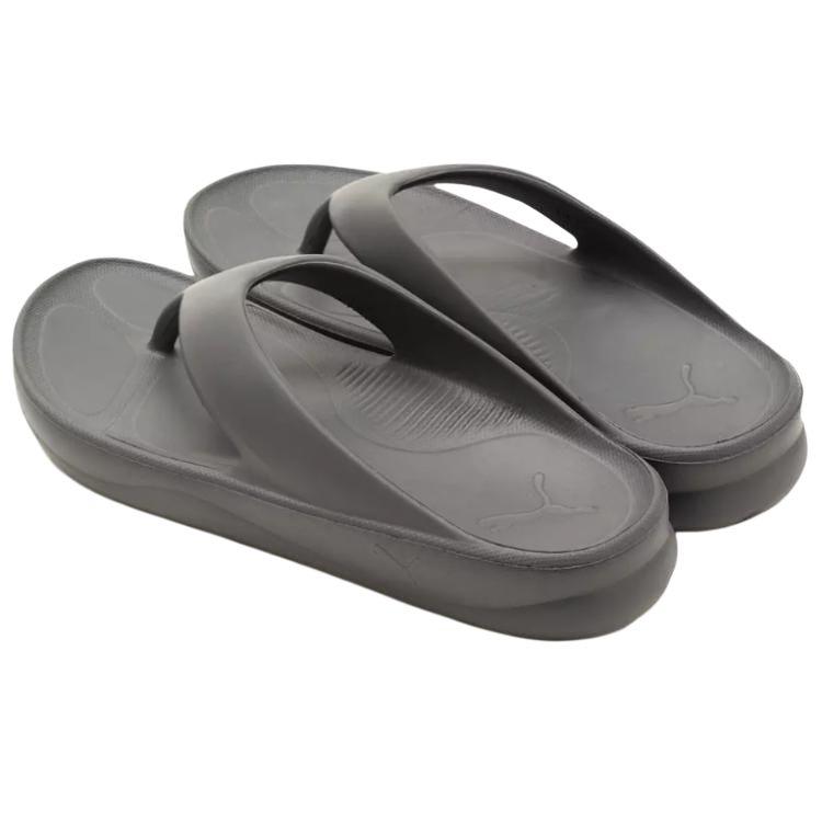 Puma Wave Flip Wygodne Lżejsze Klapki Męskie Obuwie Szare 383805-05