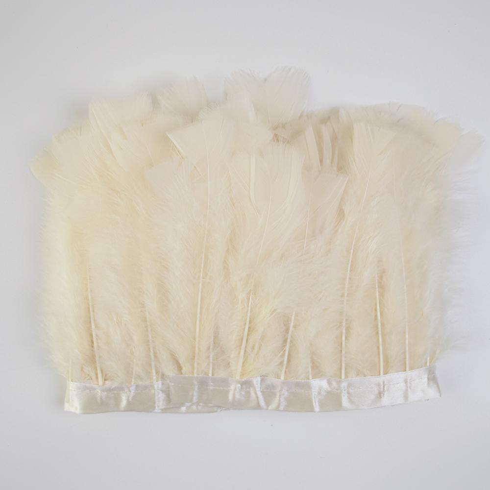 10-15cm Green Turkey Feather Trim Ribbon Fringe For Crafts Wedding Dress Decor Sewing Accessories Plumas 1Meter Long