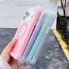 Stoßsichere Magnetische Laser Blendende Handyhülle für iPhone 17 Air Pro 17 Pro Max Doppelt Bunte Kamera Stoßfänger Schicht Rüstung Abdeckung