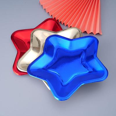 Gıda Sınıfı Gıda Sınıfı Catering Kolayca Deforme Olmayan Parti Toplama Kamp Barbekü Tek Kullanımlık Tabaklar Parti Tek Kullanımlık Kağıt Tabakları Tercih Ediyor