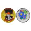 Paper Tray Children's Manual DIY Disposable Color Round Paper Tray Birthday Party Paper Tray
