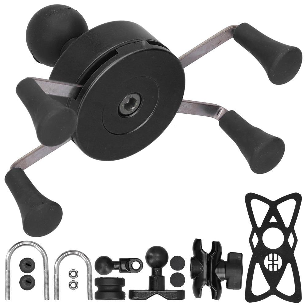 

4 inches to 6.5 inches Mobile Phone Holder Black Holder Mount Universal Mount Modification Kit Handlebar Modification