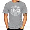 Made In 1963 Mens Funny T Shirt Birthday Gift For Him Dad Grandad Fathers Day Latest Men T Shirts