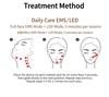 Massageador Facial Lifting e Firmador com Microcorrentes EMS – Dispositivo de Beleza com Terapia de Luz LED para Uso Doméstico com Skincare para Antienvelhecimento e Rejuvenescimento da Pele