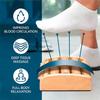 Wooden Foot Massage Roller Plantar Stimulator Acupoint Press to Relieve Pain of Plantar Fasciitis Foot Muscle Relaxation Tool