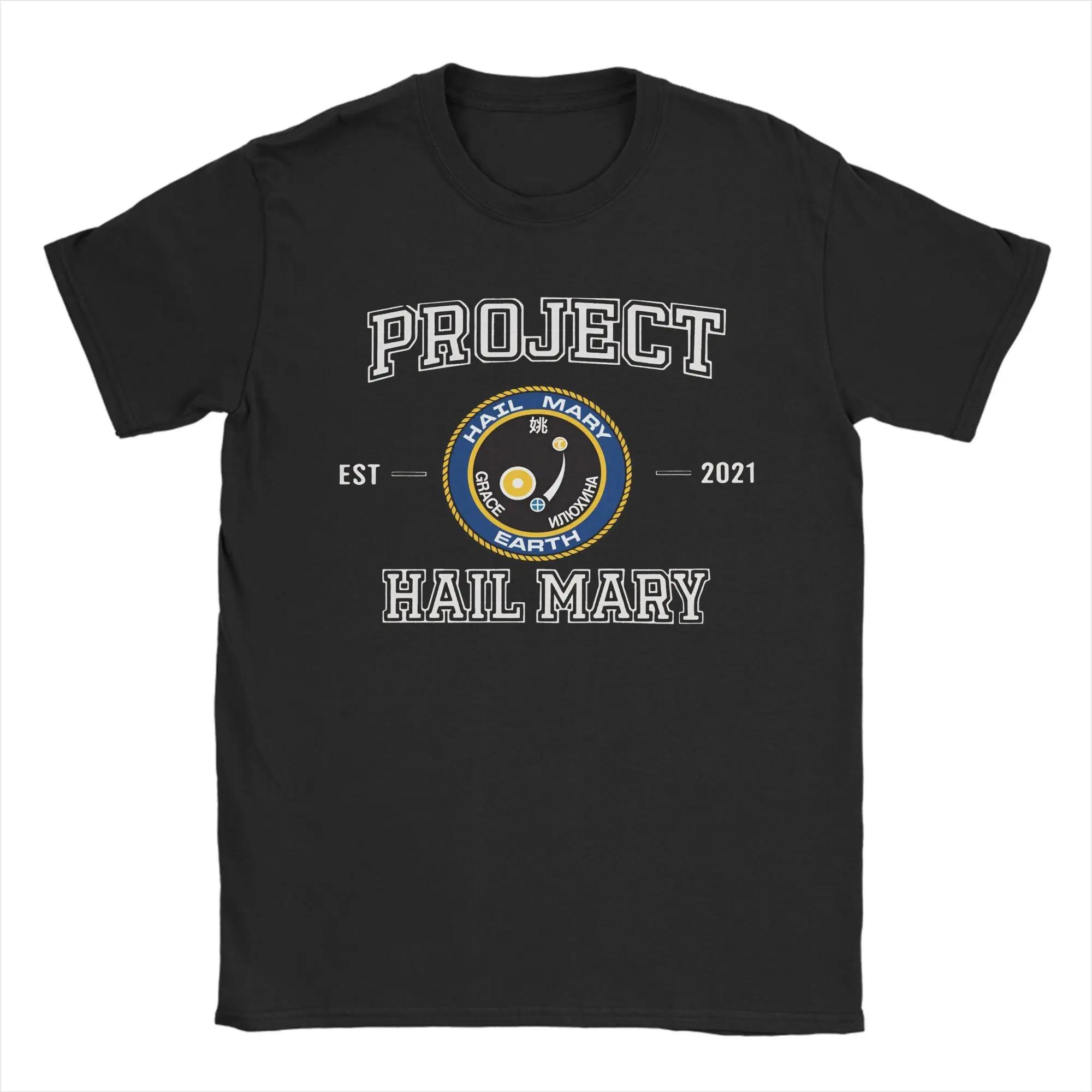 

Hail Mary Project Tshirt 2026 Summer Unisex Women Y2K Beach Tshirts Hip Hop Cotton Oversized Tshirt for Adults Casual Y2K M