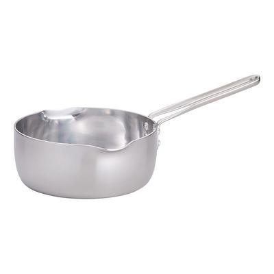 Endo Shoji Commercial Clad Yukihira Induction AYK8502 Double-Layer Pot, 18cm, Compatible,