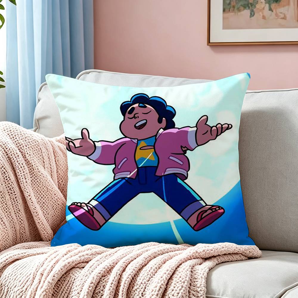 Ssteven Universe Square Doublesided Printed Pillow Case Bedroom Bedside Pillow Sofa Cushion Cover
