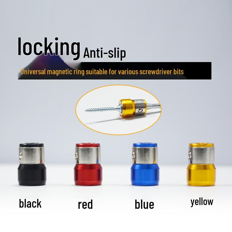 Bead-Type Anti-Drop Magnetic Ring for Strong Magnetized Cross Screwdriver