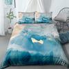 Sunset Hawaii Long Beach Gorgeous Duvet Cover Set King Queen Double Full Twin Single Size Bed Linen Set