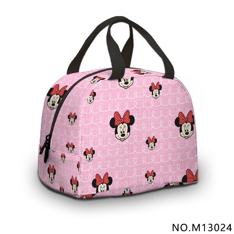 Digital Full Print Lunch Bag Children'S Meal Bag Student Picnic Bag Thermal Insulation Bag Bento Bag Handbag