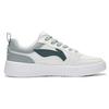 Li Ning Sycee Slip Resistant Cushioning Abrasion Resistant Low Top Skateboard Shoes Women's White Green AGCT340-2