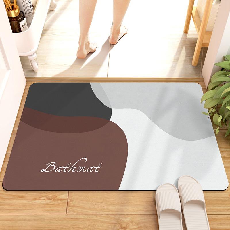 

Europe Style Color Blocking Carpet Living Room Sofa Bedroom Bedside Study Entrance Door Rug Non-slip Modern Home Decor Mat 40x60cm