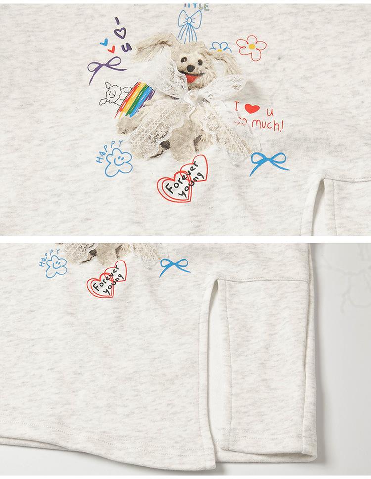 Φθινόπωρο 2025 Σετ Φούτερ & Φόρμας Color Block για Κορίτσια - Ριγέ Μακρυμάνικο Σετ Δύο Τεμαχίων