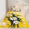 This New, Fresh Daisy Print Rug Is Suitable for Decorating Bedrooms, Living Rooms, Kitchens, Gardens, Balconies, and Sunrooms.
