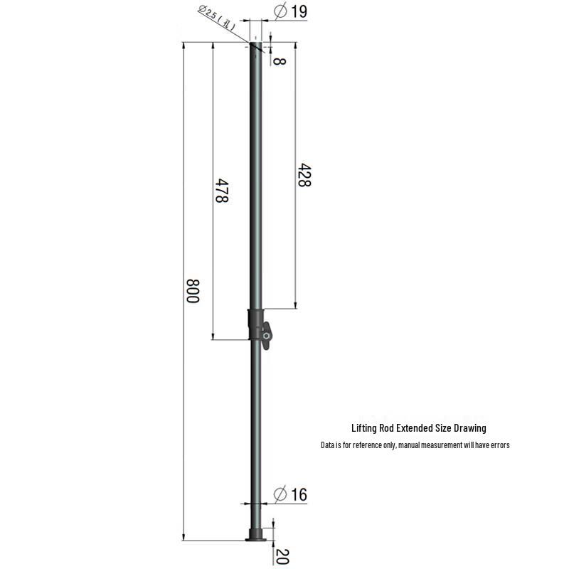 Outdoor Portable Folding Camping Table Leg