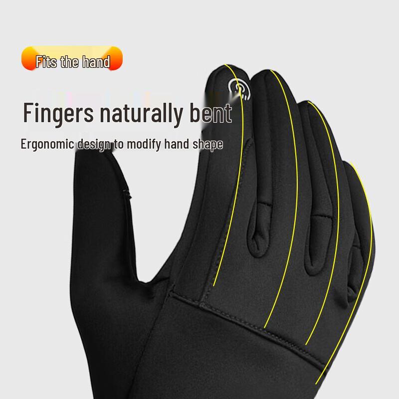 Hengyuanxiang Unisex Outdoor Cycling Touchscreen Gloves