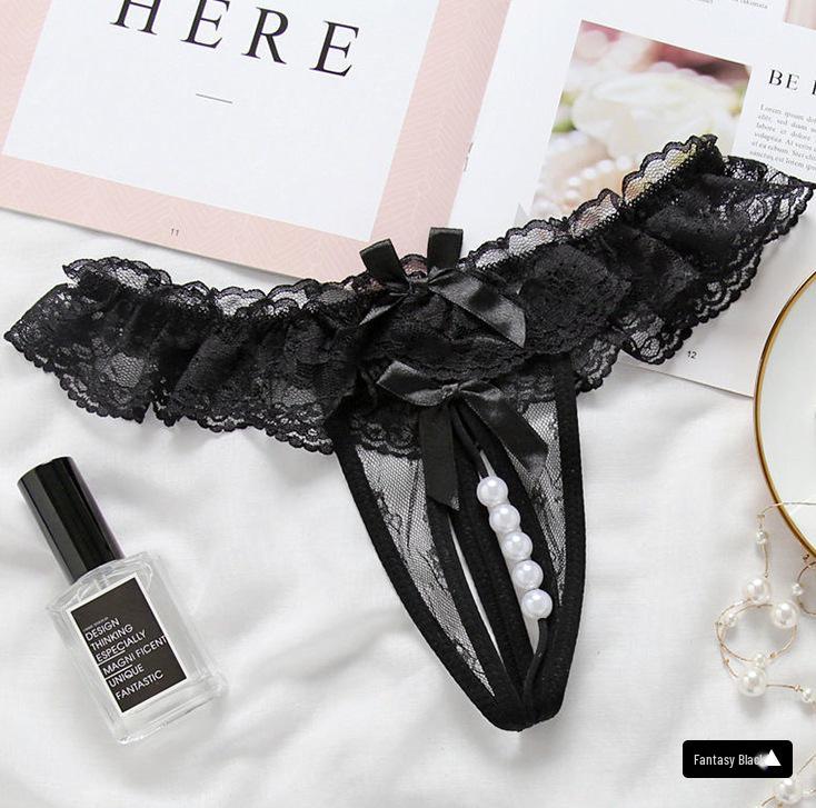 Sweetheart Women's Lace Thong: Erotic, Sexy, Transparent Panties