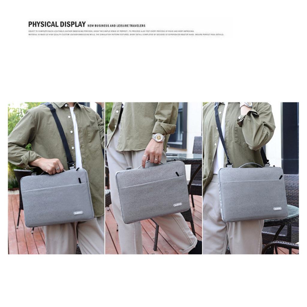 Laptop Bag Carrying Bags 12 14 16in with Adjustable Shoulder Strap Lightweight Business Casual or School Use for Women
