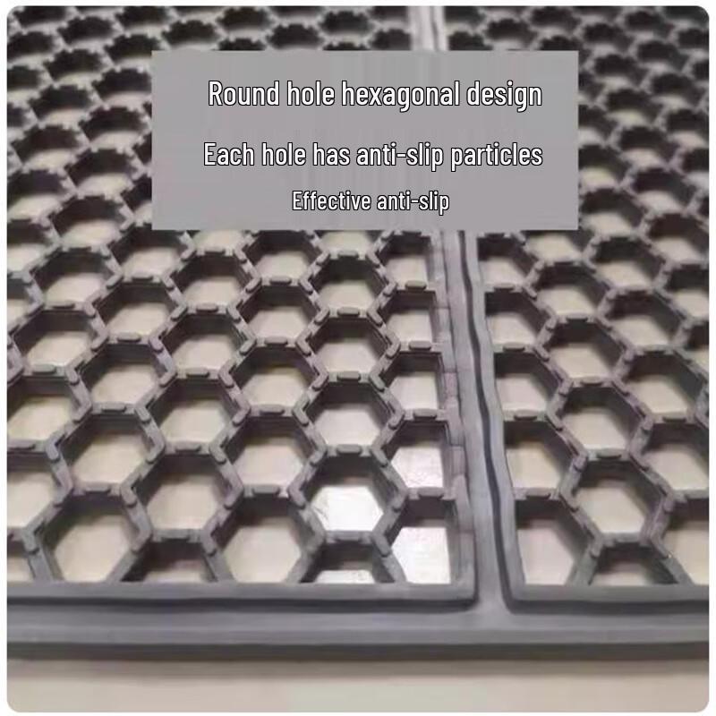 Grey PVC Plastic Floor Mat Roll