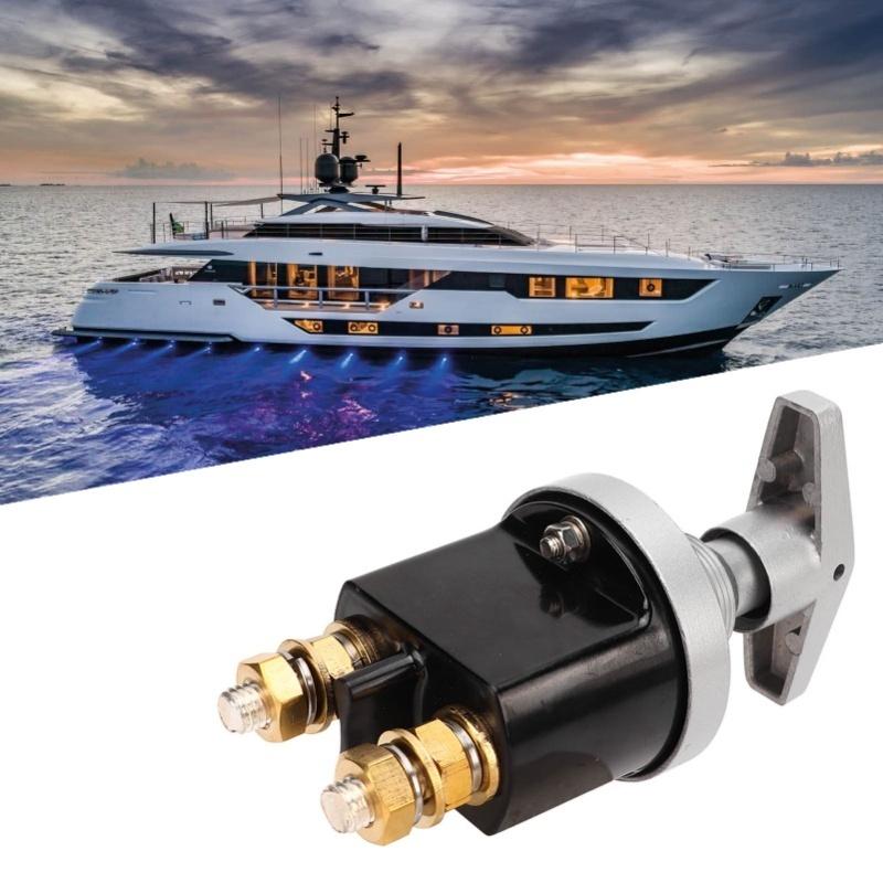 Battery Power Cutoff Switch 12V 500A Rated Waterproof Protection Universal For Car Boat RV