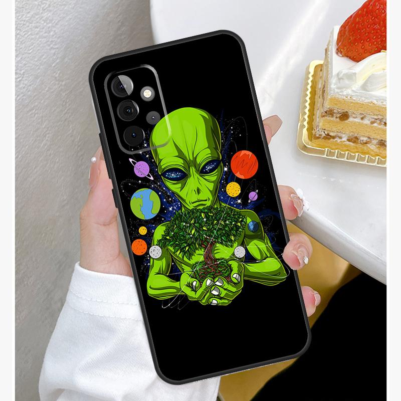 Space Alien Magic Funda For Samsung Galaxy A52 A32 A12 A14 A34 A54 A51 A71 A53 A33 A13 A15 A25 A35 A55 Case