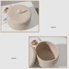 Rope Storage Basket Little Baskets Woven Lid Wicker Key Cotton Small Organizing