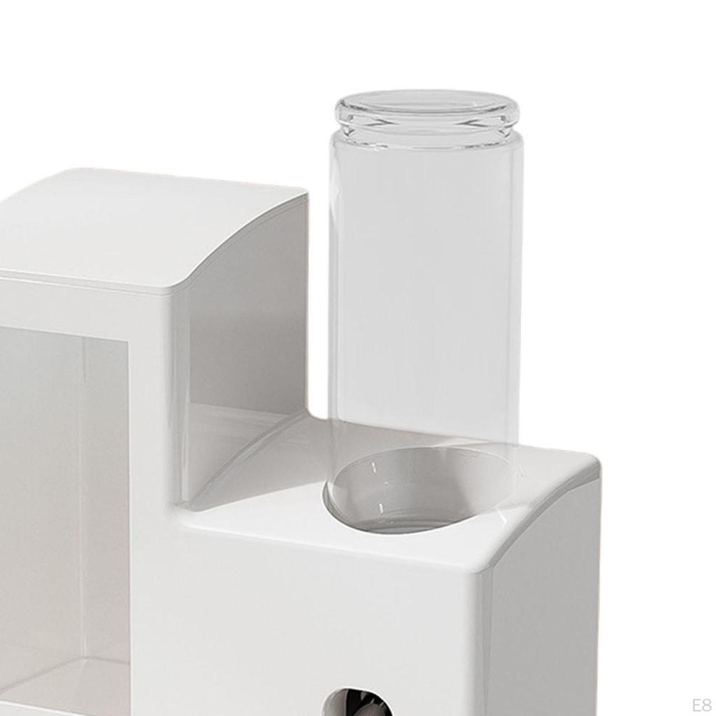 3 In 1 Hamster Automatic Feeder Container Accessories Bowl Feeding Station Dispenser for Ferrets