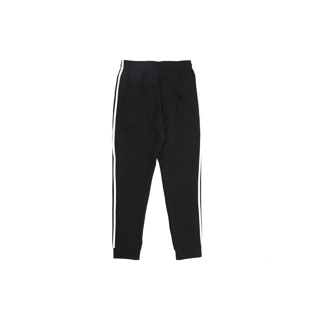 Adidas Essentials 3-Stripes Fleece Pants Men Bottoms Black DQ3095