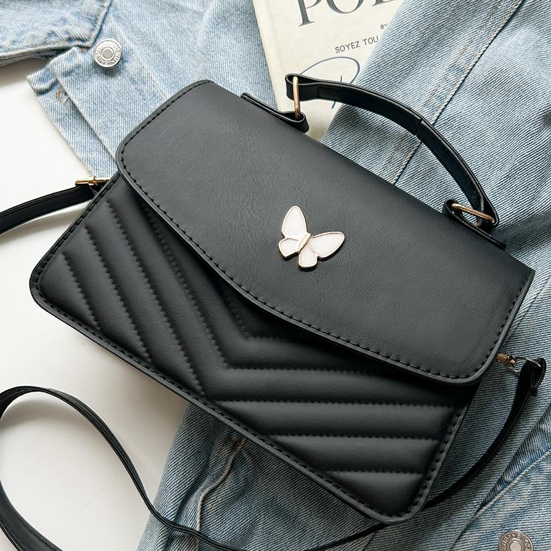 Women's handbags (crossbody bags), shoulder bags (square bags), fashionable, multi-functional and high-end, with butterfly design style