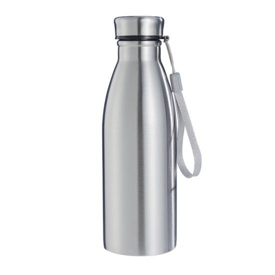 Stainless Steel Water Kettle with Leak-Proof Spiral Lid Food Grade BPA-Free Corrosion Resistant Dishwasher Safe Drink Container Sports Bottle