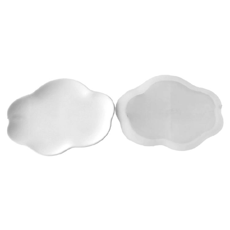 

Cloud Shape Plate Silicone Molds For Making Candle Soap Chocolate Jewelry Tray Gypsum Decoration and Resin Casting