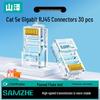 SAMZHE Cat5e RJ45 Ethernet Connector Crystal Plug