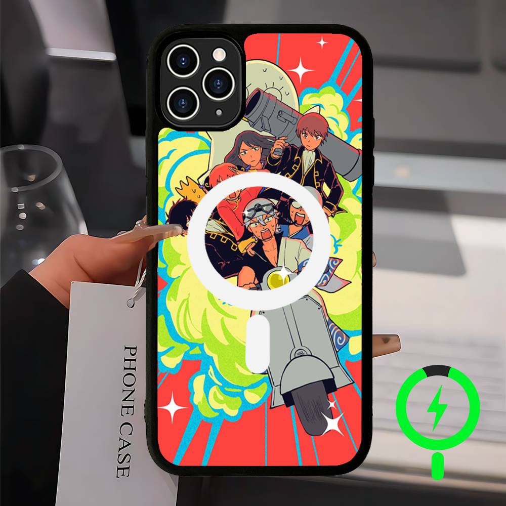 

Funny Anime GINTAMA Magnetic For Magsafe Phone Case For IPhone 17 Air 16 Pro Max 15 14 13 12 11 Protective Cover iPhone 16e